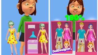 #Doll Designer | Android Mobile Game Trailer |Classictoys
