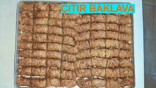 Tam Ölçüsünde Tam Kıvamında Çıtır Çıtır Ağızda Dağılan Burma Baklava Tarifi