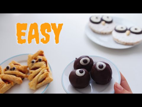 Easy Halloween Treats anyone can make! vegan