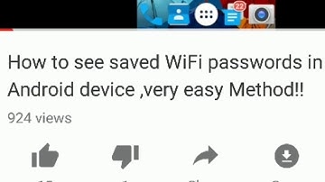 See WiFi Passwords by using Terminal Emulator