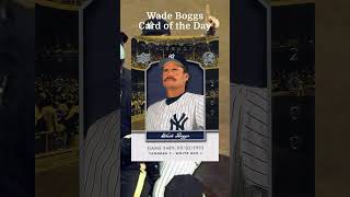Wade Boggs 2008 Upper Deck Yankee Stadium Legacy Collection 5489