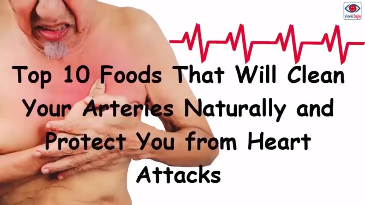Top 10 Foods That Will Clean Your Arteries Naturally and Protect You