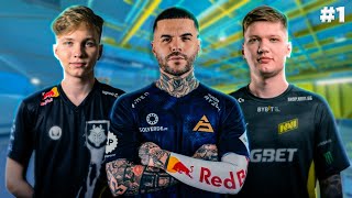 FOX, S1MPLE E MONESY JOGAM FACEIT JUNTOS! #1