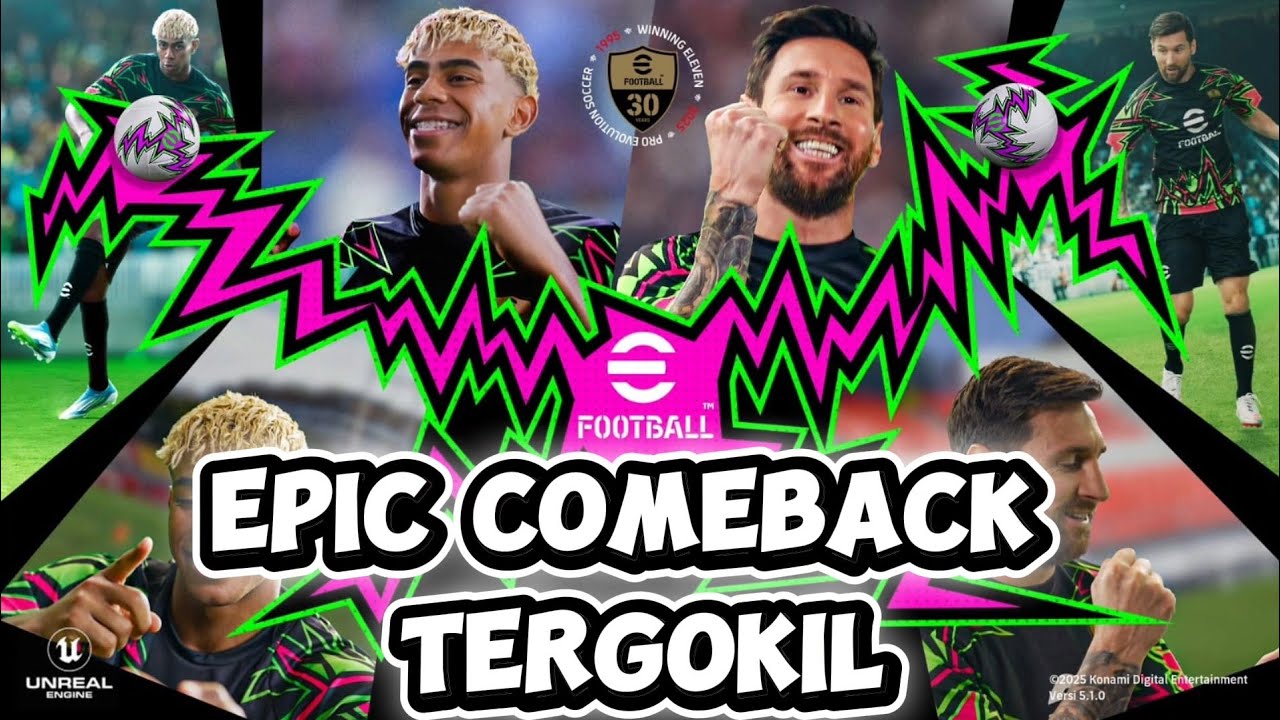 eFootball. Tragis, epic comback tergokil. 2 jempol Nistelroy. #justwiroefootball241 - 010326