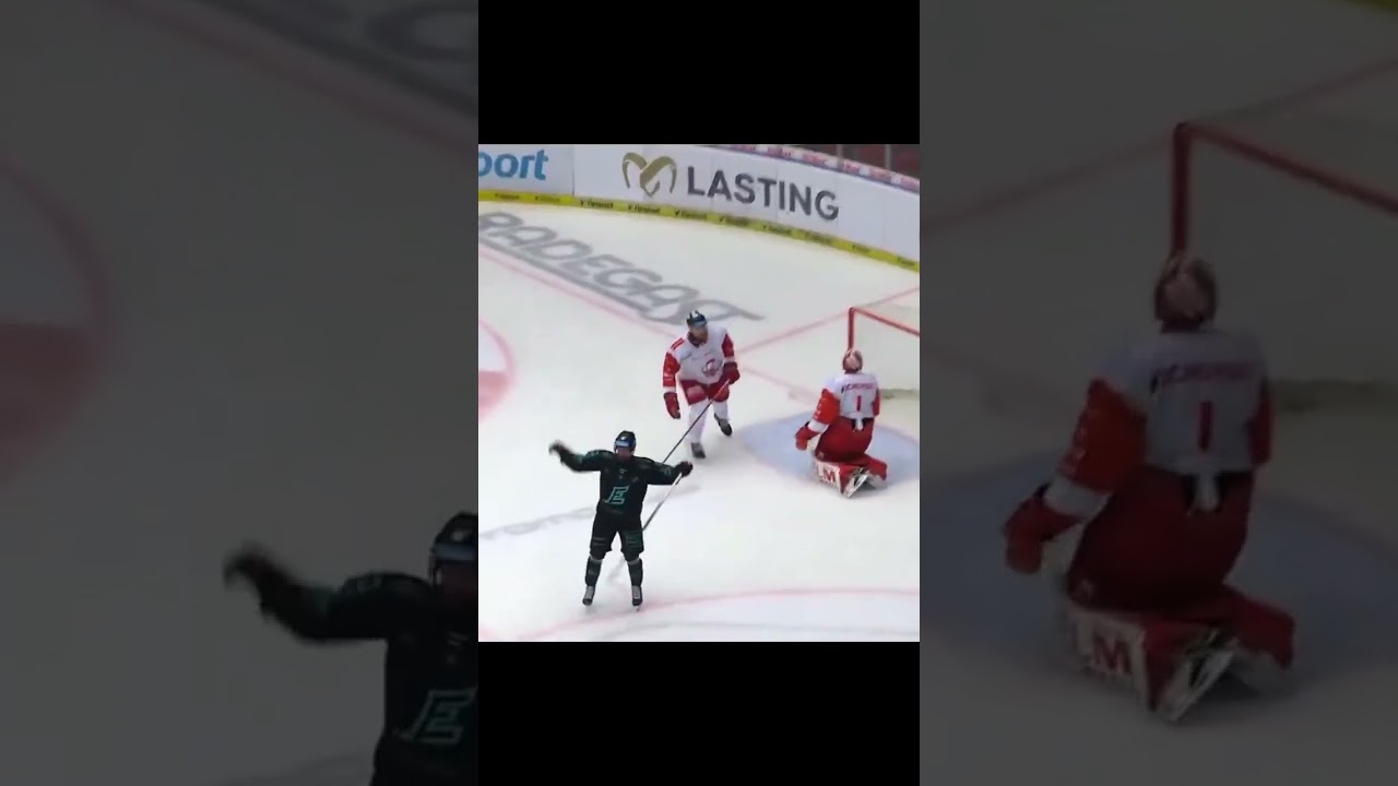 16-year-old Petr Tomek scores his first goal in Czech Extraliga