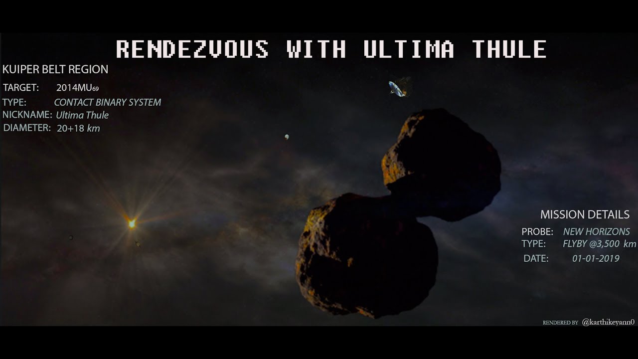 New Horizons "Ultima Thule" Flyby event