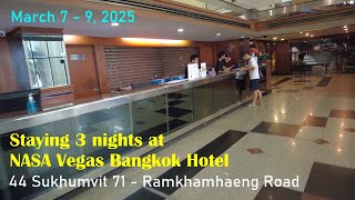 NASA Vegas Bangkok Hotel ; Very comfortable to stay in, near Ramkhamhaeng MRT Station, Bangkok