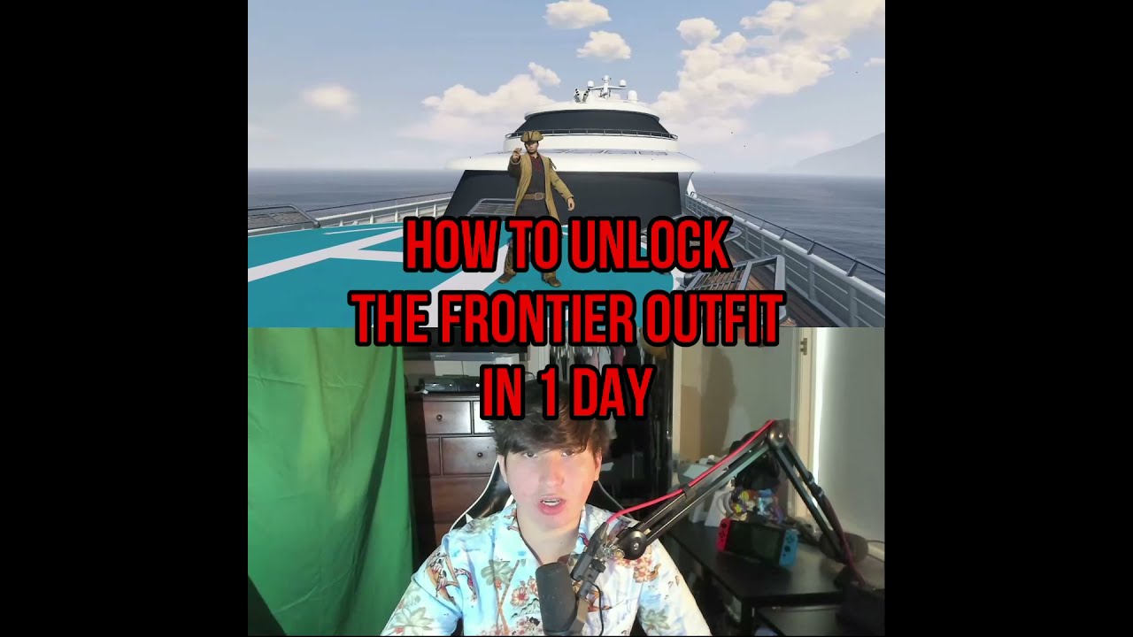 How to instantly unlock the Frontier outfit in one day in GTA Online! 