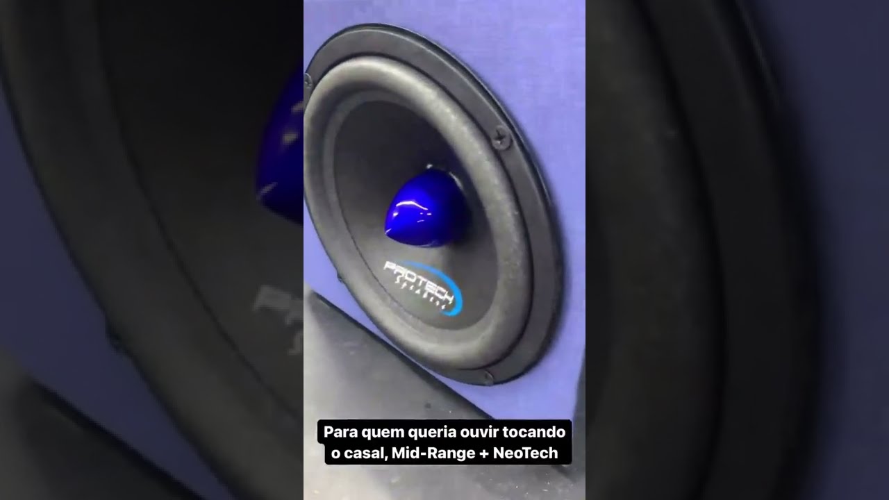 Alto Falante Protech Mid Bass 160 rms 6 Polegadas!