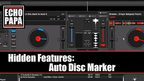 Virtual DJ 8: Hidden Feature: Auto Disc Marker (rm)