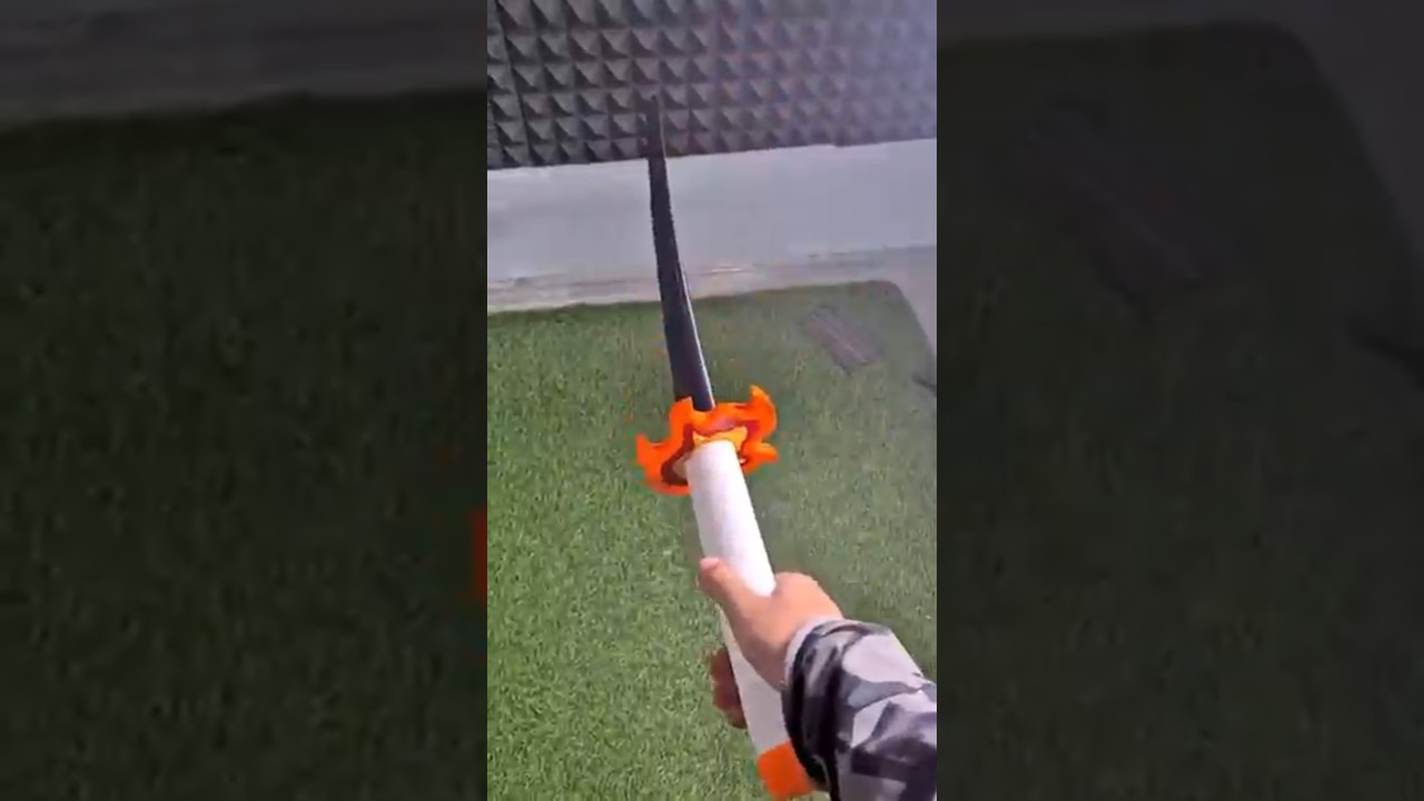 3D Printed Rengoku katana🔥  
