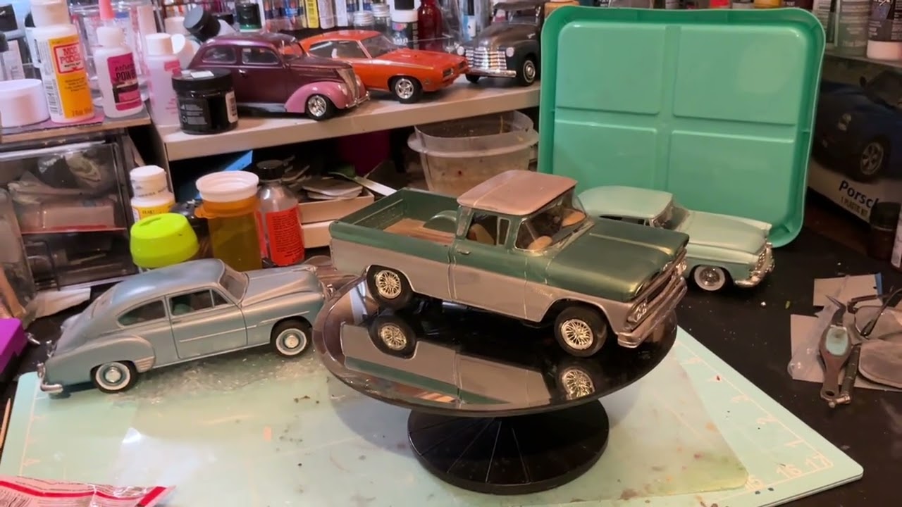 What can be sprayed with an airbrush?