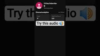 Zero to 1000 Subscribers in 70 Days? 📈 | My First Video #shorts #viral #viralvideo #YouTubeGrowth