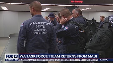 WA Task Force 1 team returns from Maui
