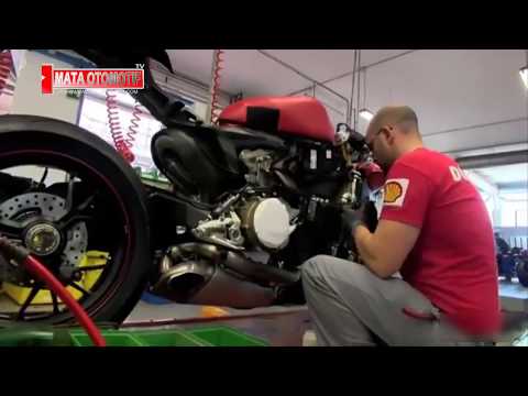 wah beginilah ternyata pembuatan mesin motor ducati