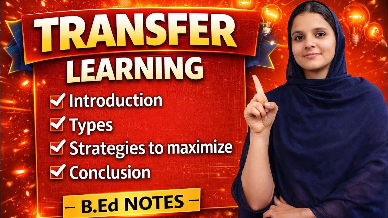 Transfer learning // Introduction// Types // strategies to maximise transfer learning // conclusion