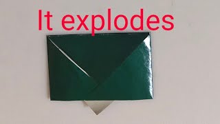 How to make an origami exploding envelope | The Craft Tutorials