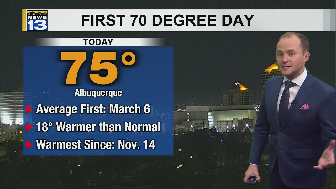 Temperatures climb even higher Wednesday afternoon across New Mexico