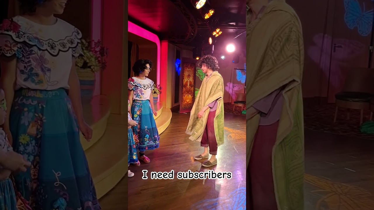 Disney Wonder - Disney Cruise Encanto Stars,  Please like and subscribe #robloxs #trends #shorts