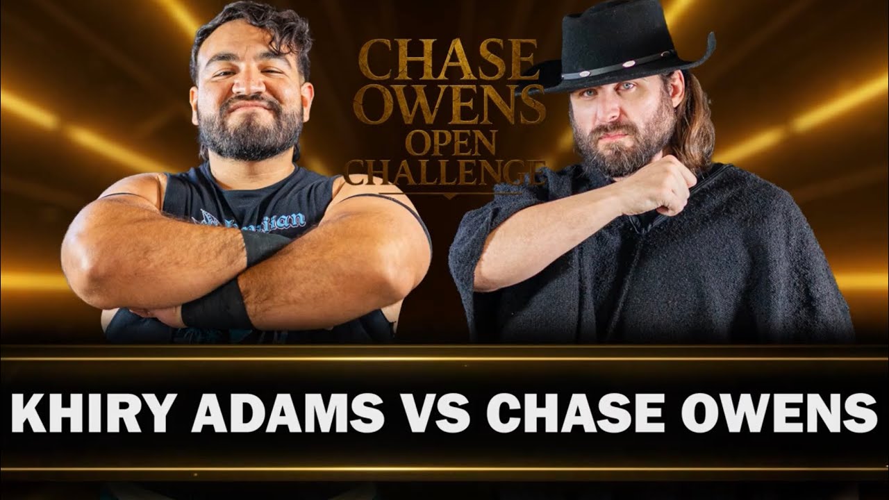 FULL MATCH: Chase Owens vs Khiry Adams | War for the World 4 2025
