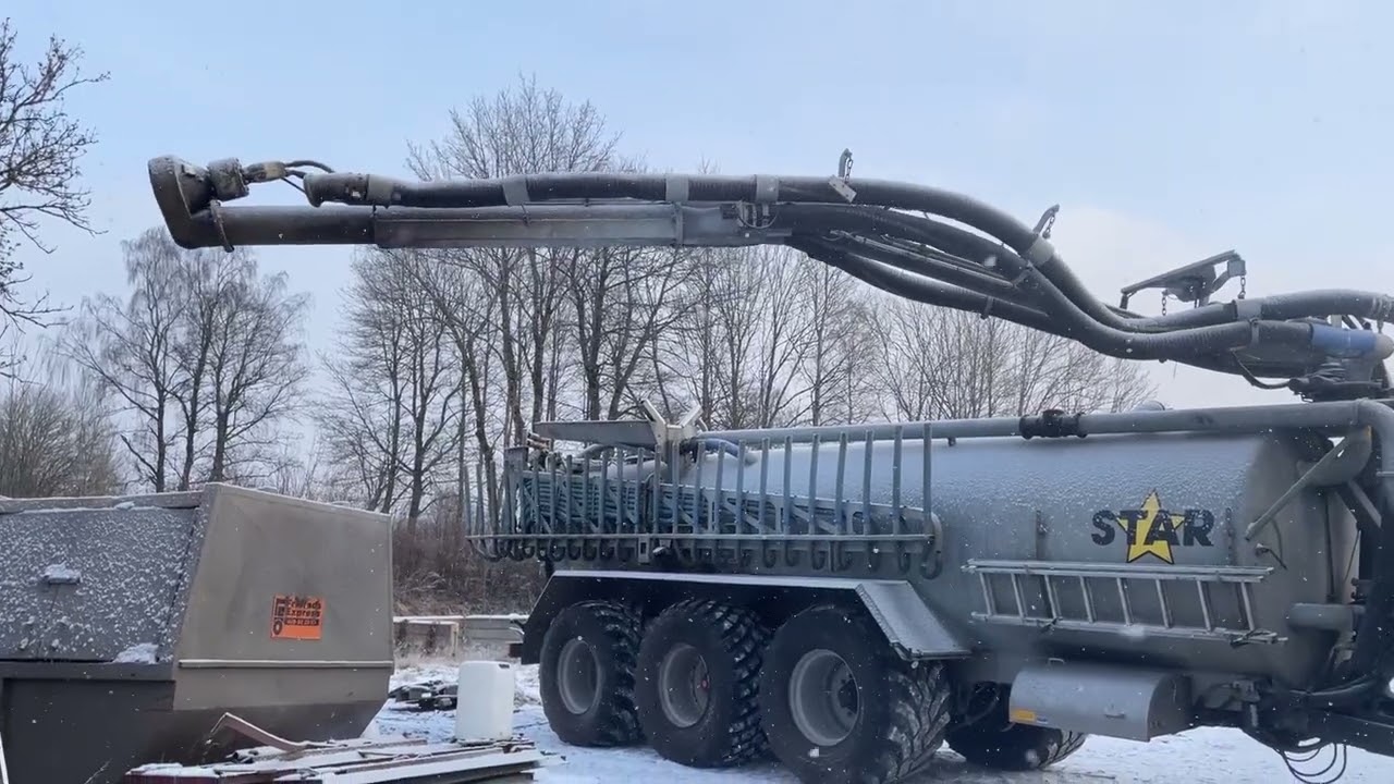 Gödselspridare Star Spridartankvagn 25000