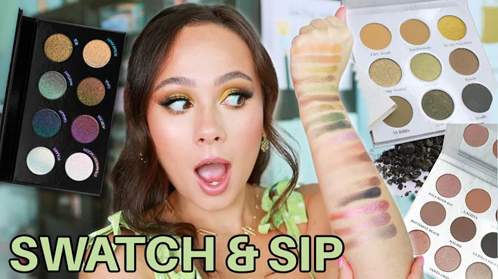 SWATCH & SIP // DANESSA MYRICKS MINI LIGHTWORK VOL III & SYDNEY GRACE CHRISTMAS IN JULY