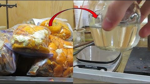Extract Limonene from Orange Peels