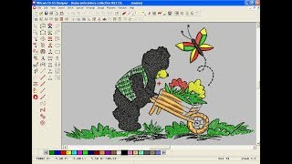 Embroidery designing tutorial on Wilcom software || embroidery design || hand embroidery.(pat-82)