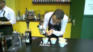 Sandalj Trading At Host 2015 Milan, Italy. Cappuccino Latte Art By José Ramos
