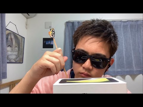 [音フェチ動画ASMR]iPhoneの箱を使ってあなたを寝かせます