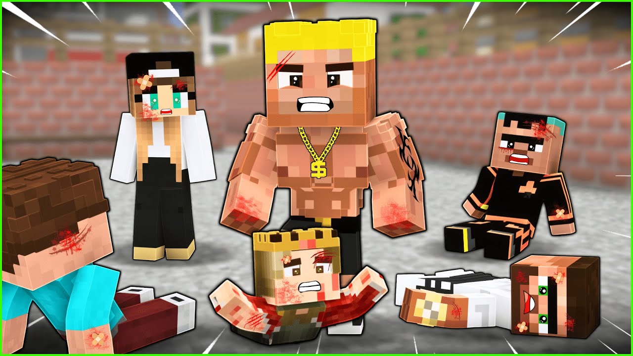 KASLI EFEKAN OKULDA HERKESİ DÖVDÜ! 😂 - Minecraft