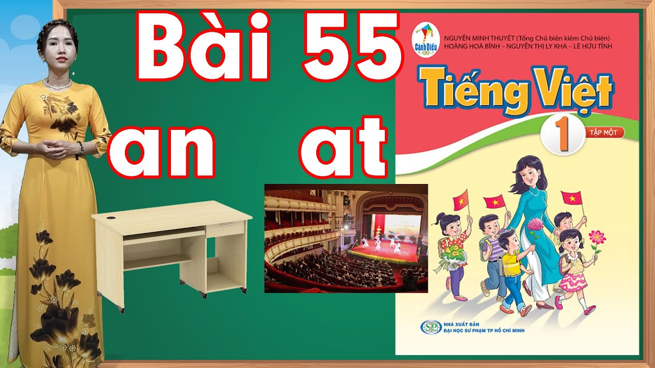 Tiếng việt lớp 1 sách cánh diều - Bài 55 |Bảng chữ cái tiếng việt |learn vietnamese