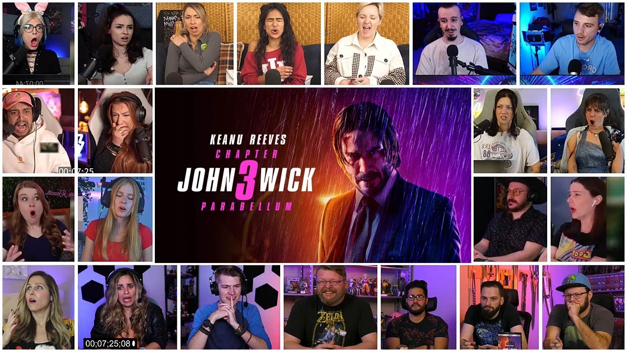 [FULL] John Wick: Chapter 3 - Parabellum (2019) Reaction Mashup