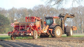 Eigenbouw pootcombinatie en Valtra N134 Active Redline