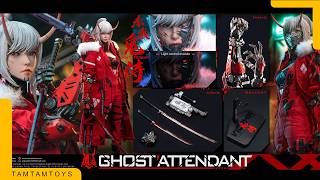 PREVIEW: POP COSTUME 1/6 Scale RED Ghost Attendant GS002 Action Figure