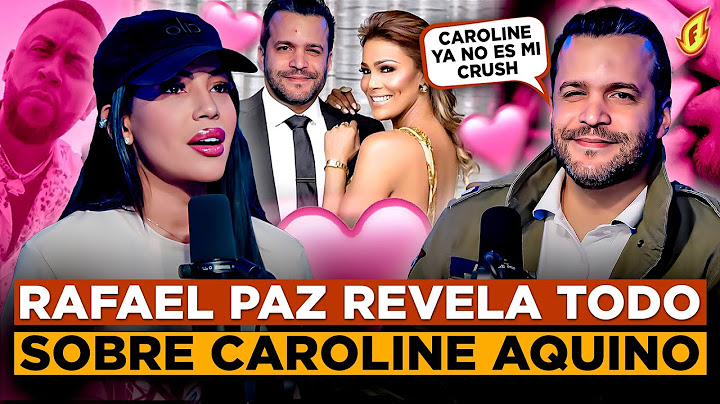 ¡AYY DJ ADONI! RAFAEL PAZ LO CUENTA TODO SOBRE SU RELACIÓN CON CAROLINE AQUINO
