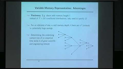 STSW01 | Prof. Ioannis Kontoyiannis | Small Big Data: Temporal structure in discrete time series