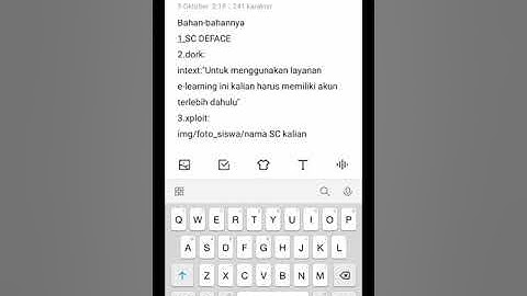 Cara deface E-learning termudah 2020!!!