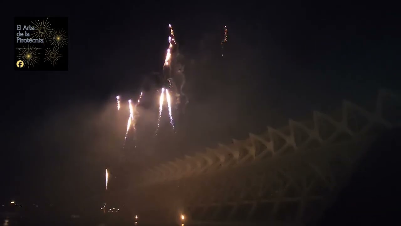 Espectáculo Pirotécnico , Innaguracion Exposición del Ninot 2026 , Pirotecnia Martí 
