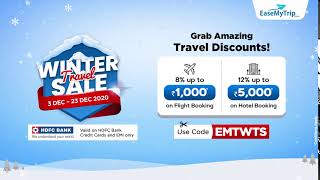 HDFC Offer | Winter Travel Sale | EaseMyTrip