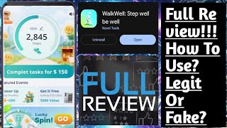 WalkWell App Review - Is WalkWell App Real or Fake? - WalkWell App screenshot 4