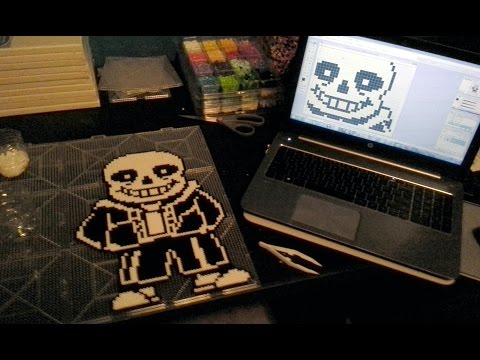 Undertale Sans Perler Bead Pattern / Bead Sprite - Undertale Sans Perler  Beads