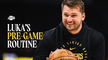 Behind the Scenes: Luka Dončić’s Pregame Routine