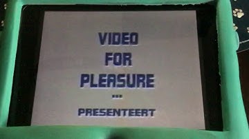 Video For Pleasure Intro