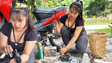 Rescue motorbikes along the road and change electric vehicle locks