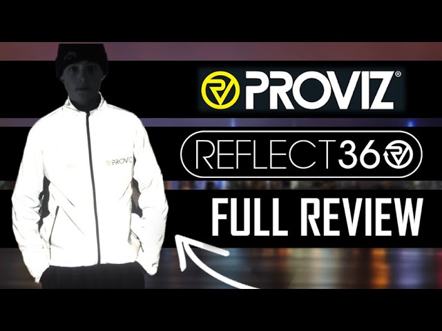 Proviz Herren Reflektor-Jacke mit Kapuze