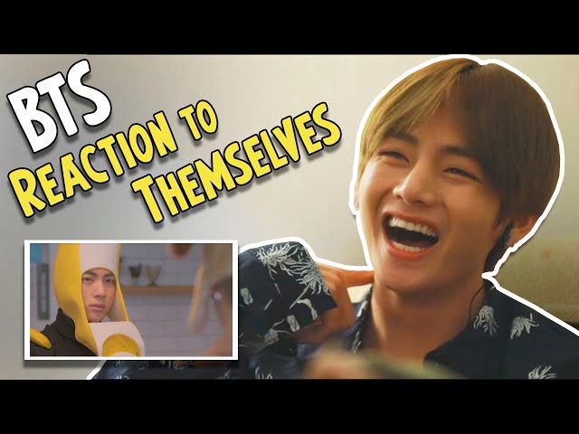 BTS Reaction to Themselves :) class=