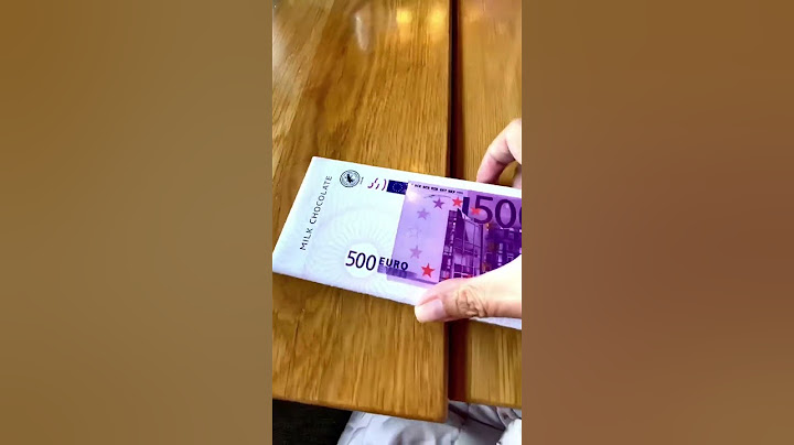What does 500€ taste like?