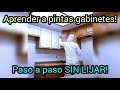 COMO PINTAR GABINETES DE COCINA, SIN LIJAR PROCESO COMPLETO,1/2