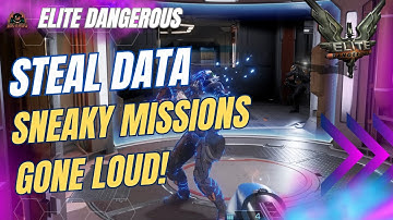 Data Heist Gone WRONG in Elite Dangerous!